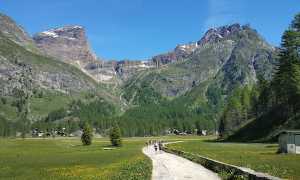 Alpe Devero inizio del sentiero