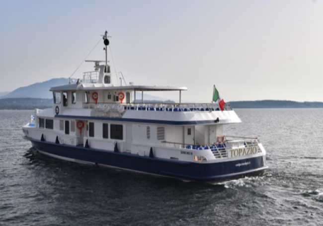 Motonave ibrida topazio