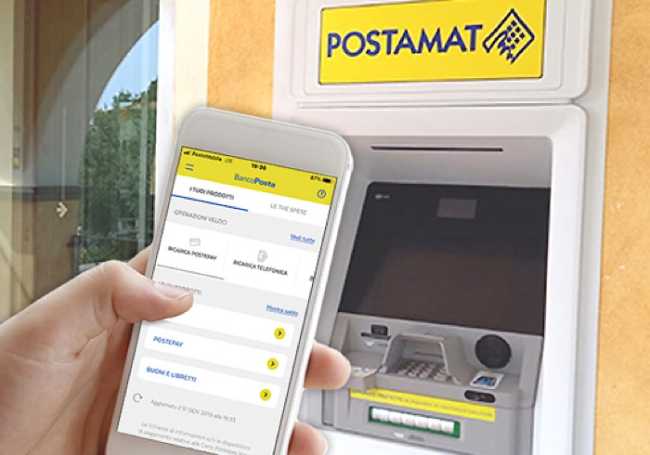Prelievo cardless poste