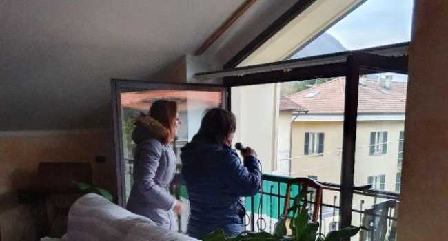 flashmob coronavirus trobaso 14 marzo 2020