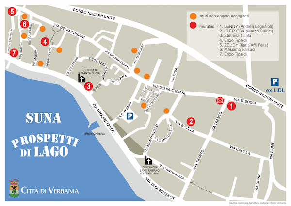 Mappa murales Suna ottobre 2021