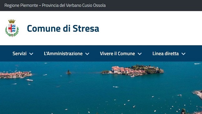 sito comune stresa