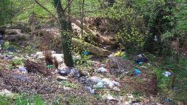 rifiuti abbandonati