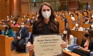 Erica Ravicini premio alla Camera