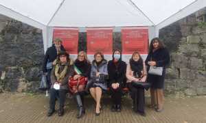 Stresa inaugurazione panchina rossa