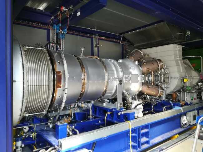 Turbina Kawasaki GBP80D in assetto trigenerativo