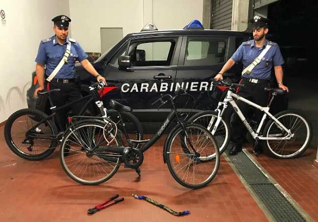 bici stresa rubate