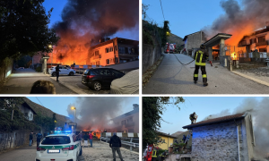 incendio cannobio 25ottobre