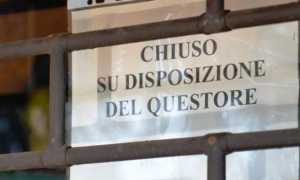 polizia chiusura
