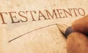 testamento