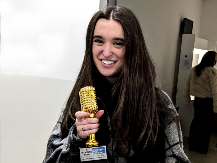 Susanna Coduri Grimaldi è la vincitrice del Microfono d’Oro
