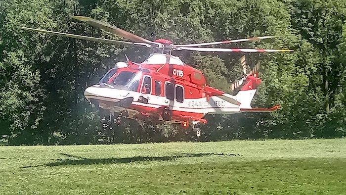 Riprese le ricerche del turista tedesco disperso al monte Giove. Elicotteri in azione