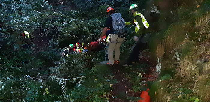 Cacciatore s'infortuna sul Morissolo, interviene il soccorso alpino 