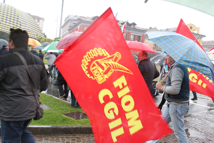 Sindacati manifestano in Prefettura contro il Decreto sicurezza di Meloni