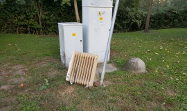 termosifone abbandonato