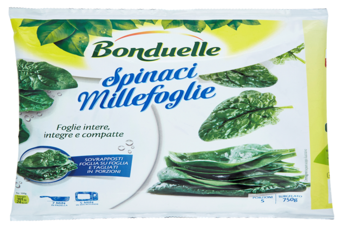 Spinaci surgelati "contaminati" ritirati dai supermercati