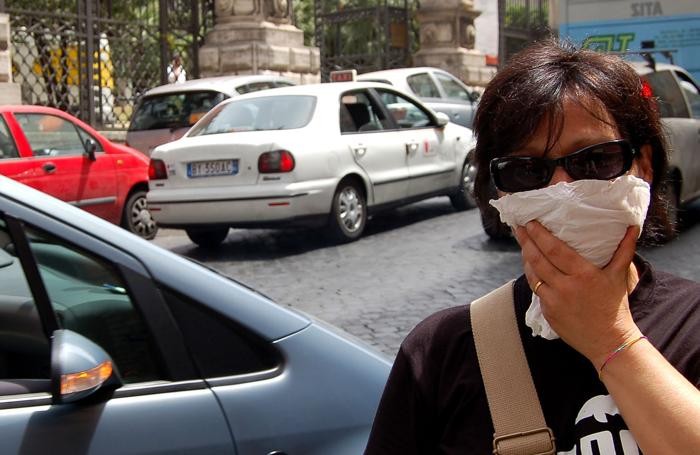 Con la canicola l’allarme ozono. Oggi giornata da bollino rosso