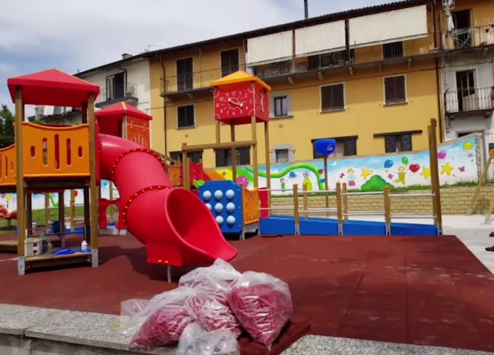 Si inaugura sabato il parco giochi dedicato a Rebecca